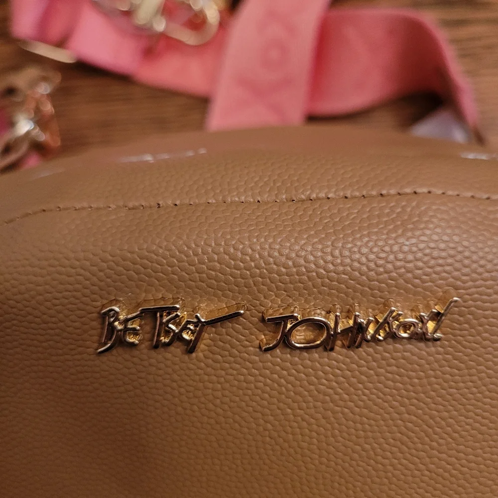 NEW VIRAL Betsey Johnson Kitsch Crossbody Football Purse 🏈🎀 - Picture 7 of 9
